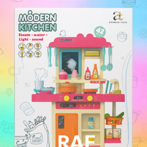 42PC MODERN KITCHEN WITH SMOKE