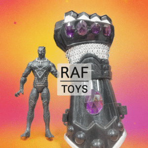 BLACK PANTHER WITH GAUNTLET