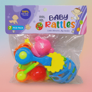 BABY RATTLE SET WITH BALL