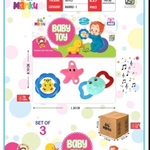 BABY RATTLE 3PC