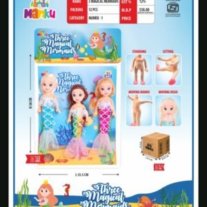 3 MAGICAL MERMAIDS
