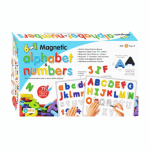 6in1 MAGNETIC ALPHABET & NUMBERS EKTA
