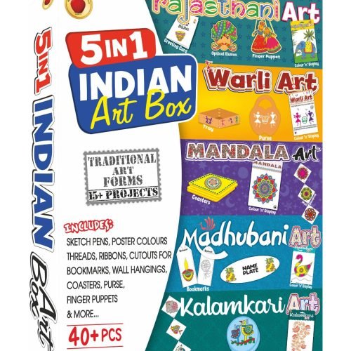 5 IN INDIAN ART BOX