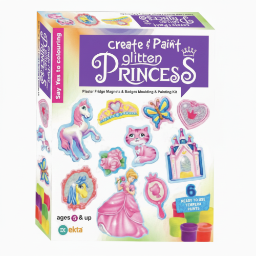 CREATE N PAINT GLITTER PRINCESS