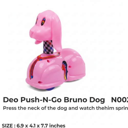 DEO PUSH N GO BRUNO DOG