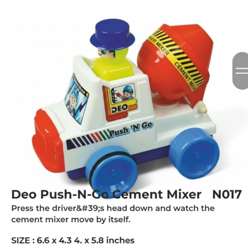 DEO PUSH N GO CEMENT MIXER