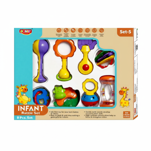 INFANT RATTLE SET-5