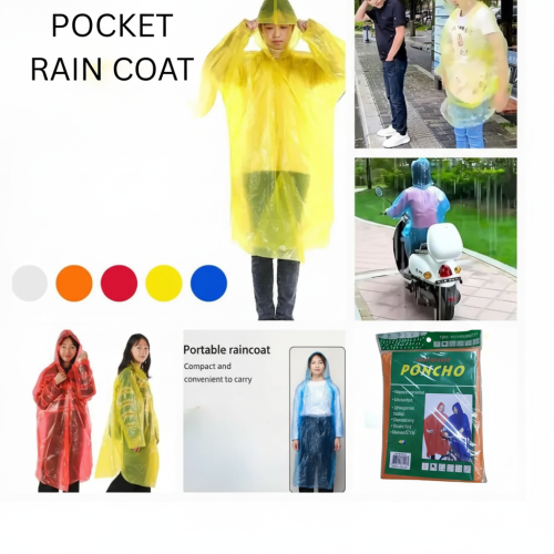 POCKET RAIN COAT